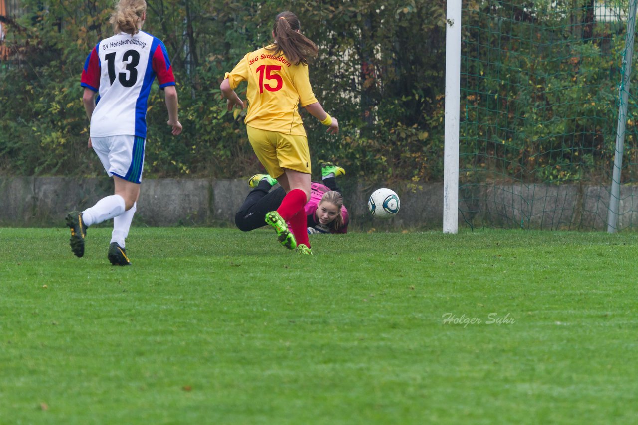 Bild 169 - B-Juniorinnen SV Henstedt Ulzburg - JSG Sdtondern : Ergebnis: 1:3